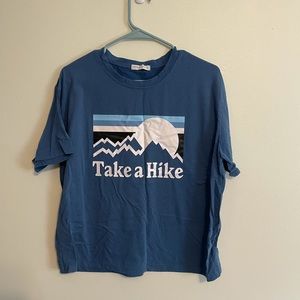 Blue Graphic T-Shirt